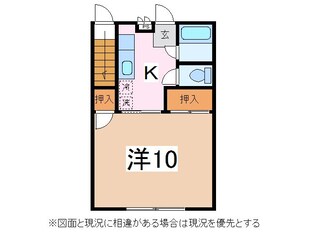 南松本駅 徒歩31分 1階の物件間取画像